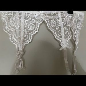 White lace lingerie